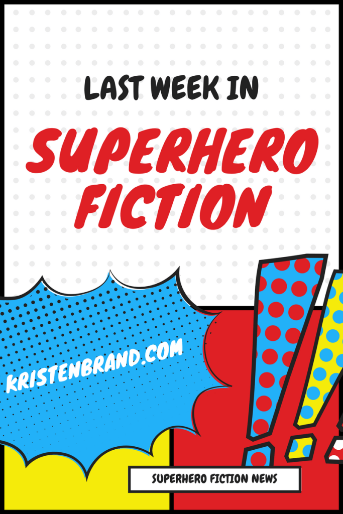 Superhero Fiction News Graphic
