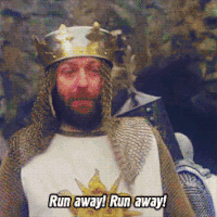 Run Away Gif