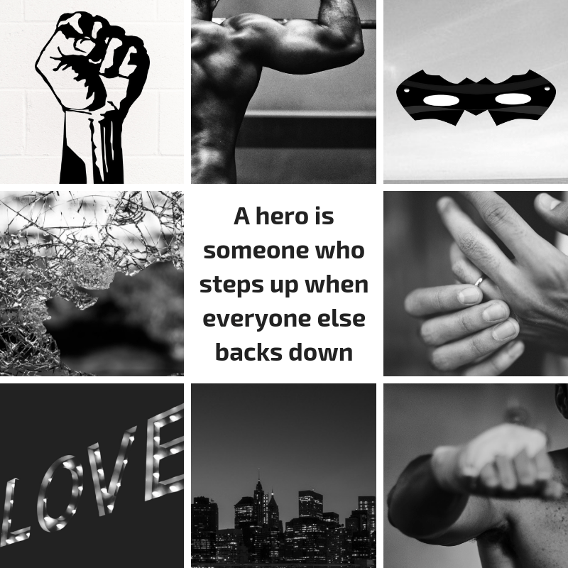 Superhero book aesthetic