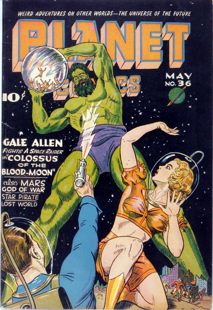 Planet Comics Issue 36 Cover