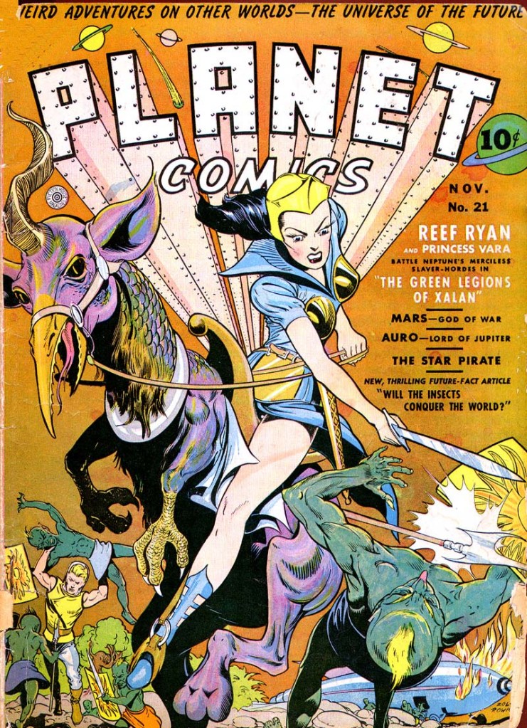 Planet Comics 21 Cover
