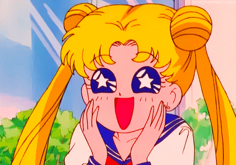 Sailor Moon Wow Gif