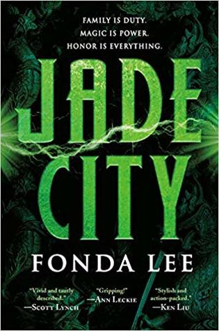 Cover of fantasy novel Jade City