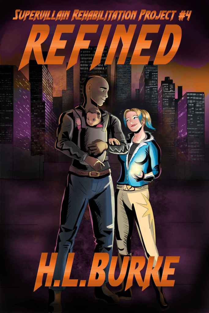 Cover of superhero novel Refined
