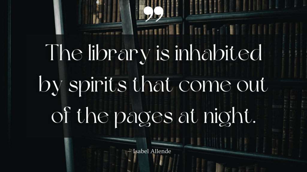 library quote