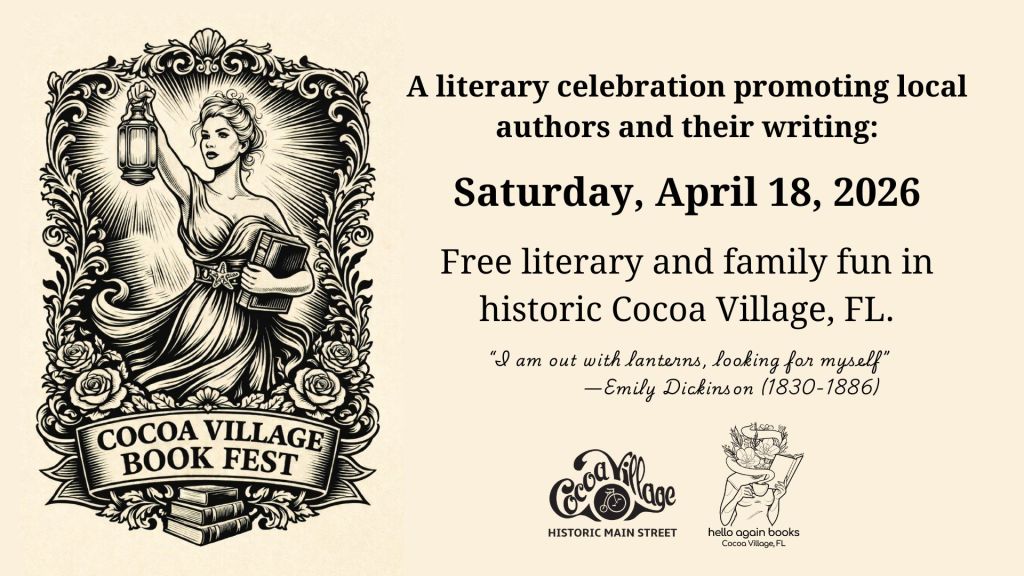 Cocoa Village Book Fest banner