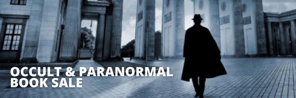 Occult and paranormal book sale banner