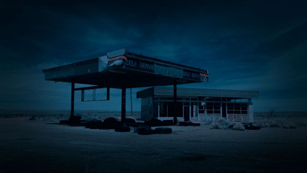 Haunted gas station