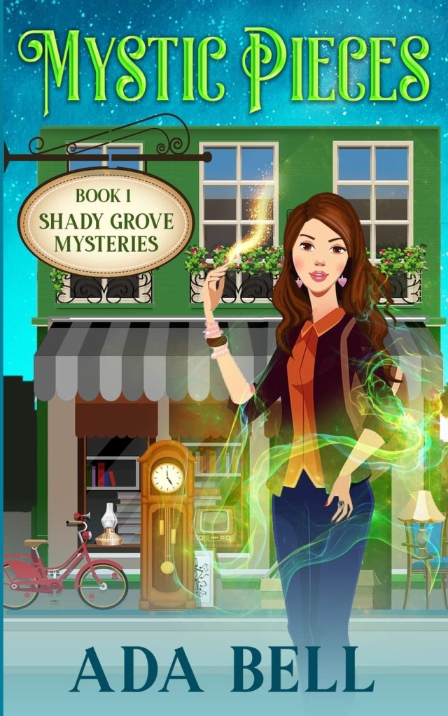 Mystic Pieces cozy paranormal mystery book cover