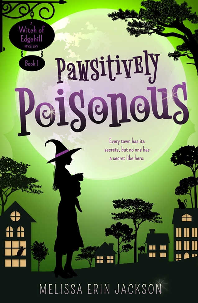 Pawsitively Poisonous paranormal cozy mystery book cover