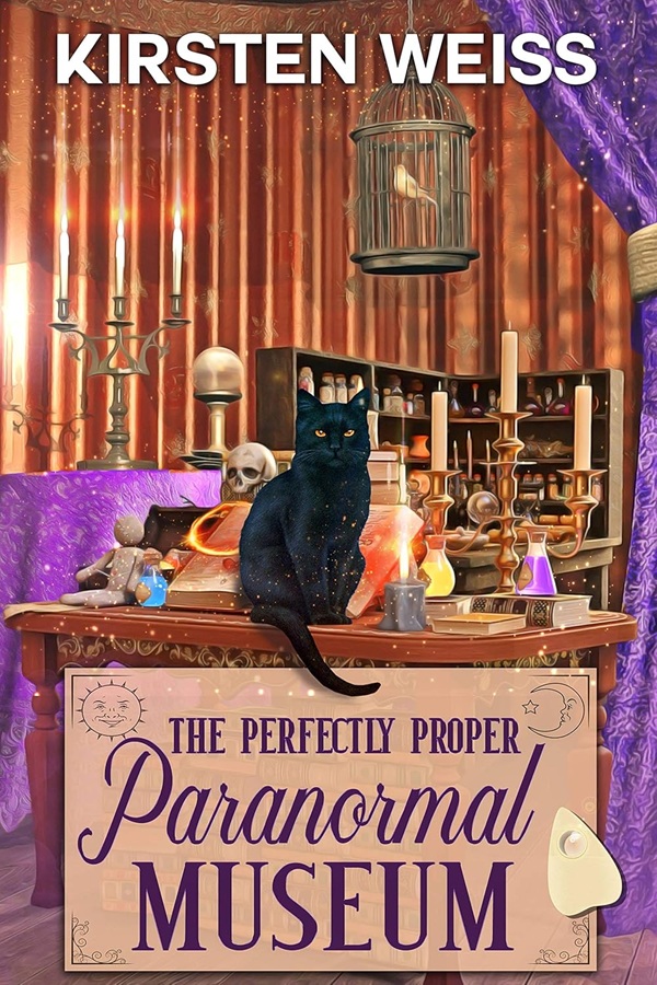 The Perfectly Proper Paranormal Museum cozy mystery book cover