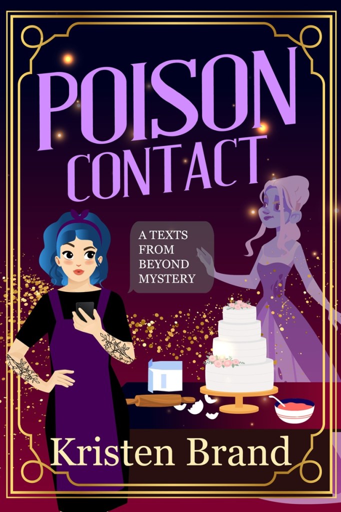Poison Contact paranormal cozy mystery book cover
